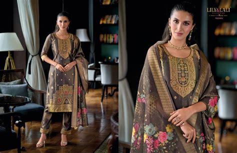 Lily And Lali Faridan Top Bottom With Dupatta Collection
