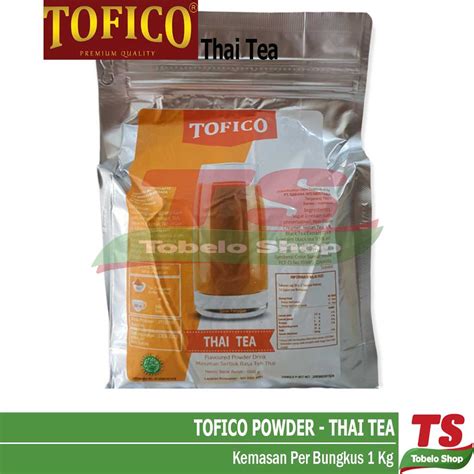 Tofico THAI TEA POWDER / TOFICO POWDER THAI TEA / THAI TEA DRINK POWDER ...