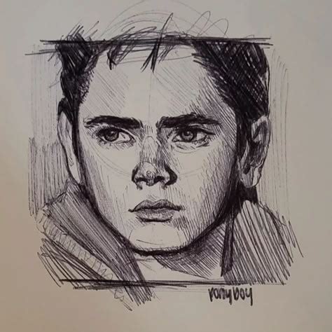 Ponyboy Curtis Drawings