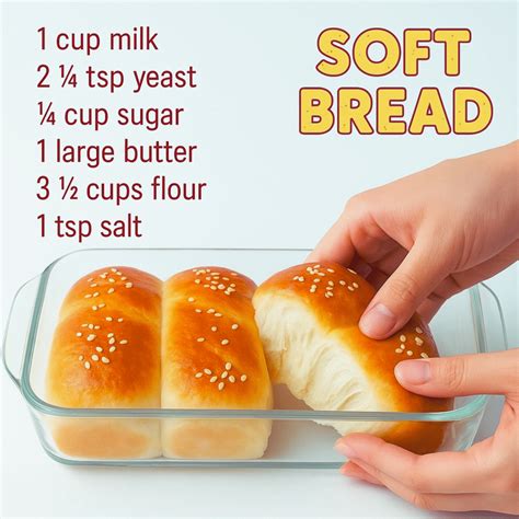 Soft Bread Recipe – Pillowy, Golden, and Perfectly Fluffy