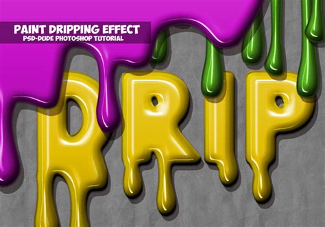Image result for Drip Text Effect PS