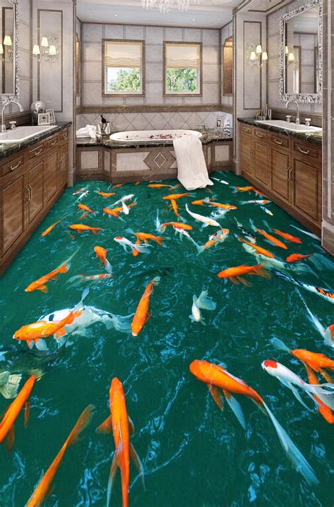 Perfect 3D Floor Murals For Home Style