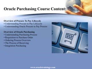 Image result for Oracle Purchasing Training