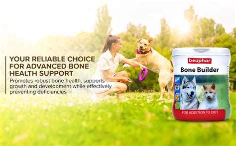 Buy Beaphar Bone Builder Powder with Calcium | Strong Bones and Teeth ...
