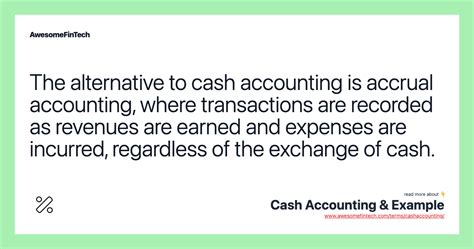 Cash Accounting Examples 的图像结果