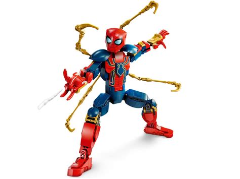 LEGO® Iron Spider-Man Construction Figure 76298 | Official LEGO® AE ...
