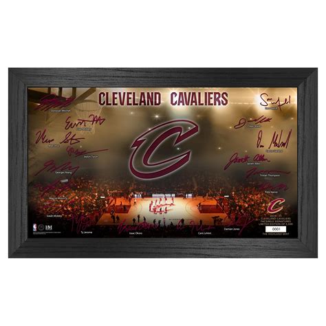 Highland Mint Cleveland Cavaliers Signature Court Print - Walmart.com