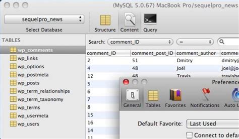 MySQL GUI Tools 的图像结果
