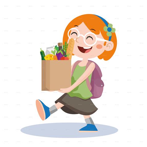Children clipart shopping, Children shopping Transparent FREE for ...