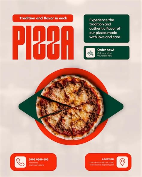 Tradition and flavor in each pizza | Premium AI-generated PSD