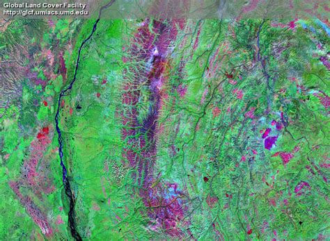 GIS-Lab: Получение данных Landsat/ETM+ 2000 года в виде мозаик