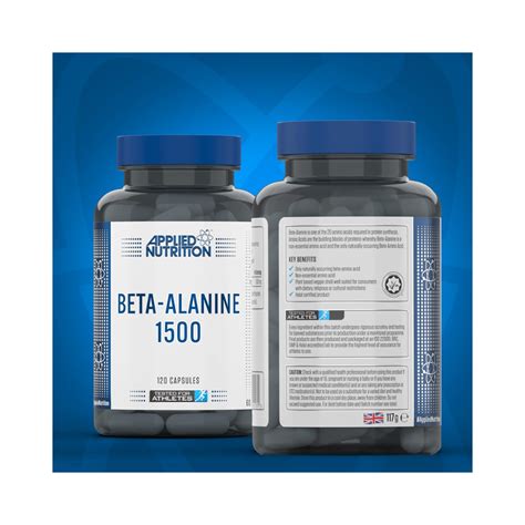 APPLIED NUTRITION BETA ALANINE 1500 - 120 CAPS– Protein Nation