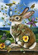 Image result for Easter Bunnies Paintings