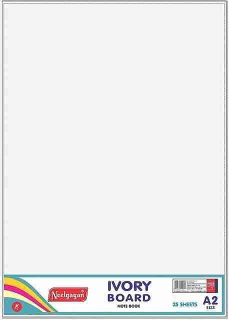 Flipkart.com | NEELGAGAN Ivory Paper A2 Size Plain Paper (42.0 cm X 59. ...