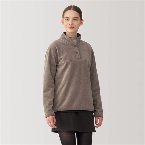 Ladies' Recyclable Fleece Pullover | 無印良品 MUJI