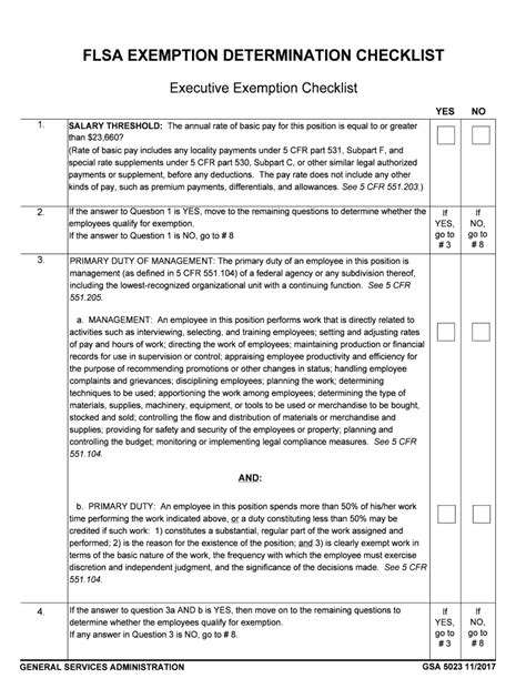 Fillable Online Executive Exemption Checklist Fax Email Print - pdfFiller