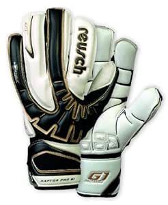 Buy REUSCH 1970931 Raptor Pro G1 Soccer Glove (Black/White - Size 8 ...