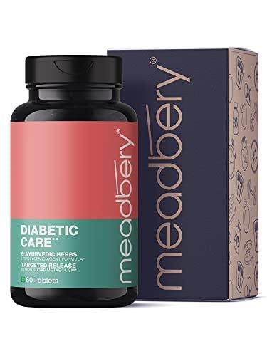 Buy Meadbery Diabetic Care - 9 Herb Formula With Karela Amla Gurmur ...