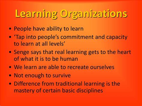 Image result for Senge Learning Organization