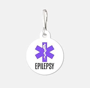 Medical Alert Tag - Epilepsy - Pack Zipper Pull Charms/Seizures ...