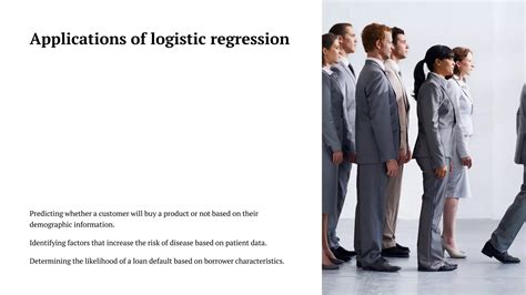 Rezultat imagine pentru Logistic Regression Applications