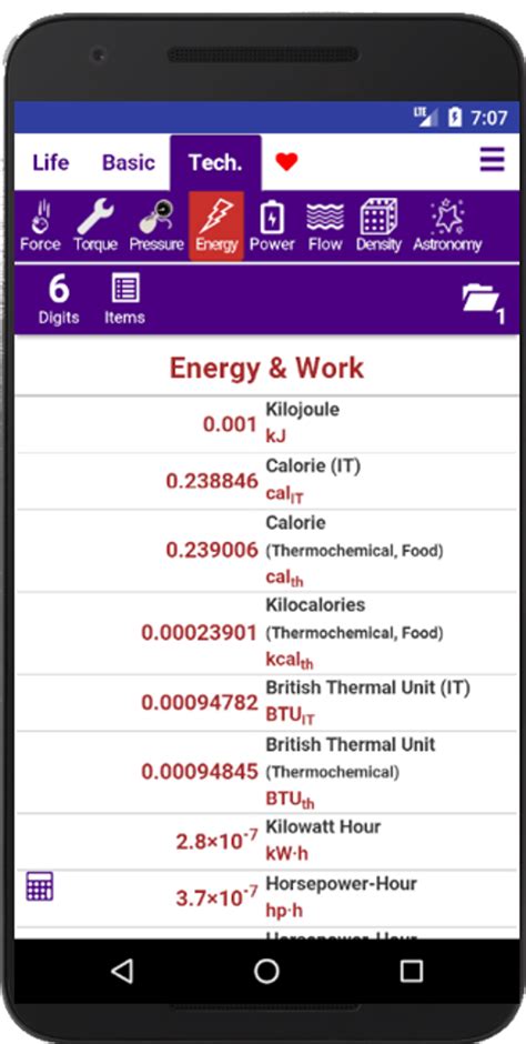 Source Code for Android Unit Converter 的图像结果