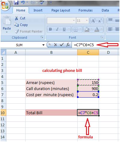 Excel Creating Formulas For 的图像结果