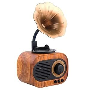 Artis BT12 Classic Retro Wireless BT Speaker with FM/USB/AUX in & Hands ...