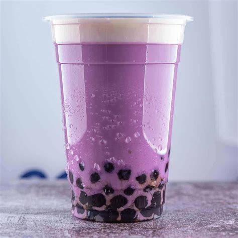 Ube Milk Tea (Boba) Recipe, Make Purple Bubble Tea at Home | Recipe in ...