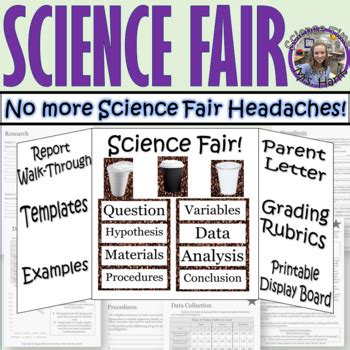 Examples of a Science Fair Report 的图像结果