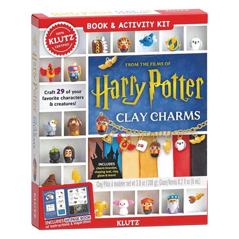 Harry Potter Clay Charms Book & Activity Kit By Klutz Press