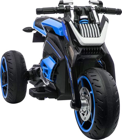 Buy Tobbi 12V Kids Ride On Motorcycle Toys 3 Wheels Electric Trike ...