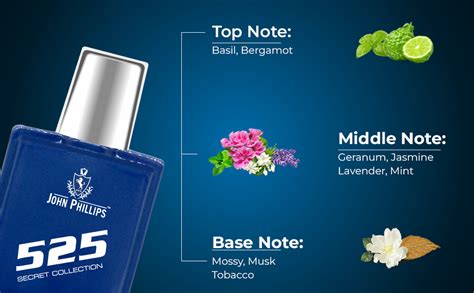 Buy John Phillips™ 525 Casual Eau De French Perfume - Unisex Perfume ...