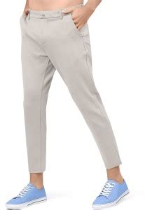 KB FAB Regular Fit Men White Trousers - Buy KB FAB Regular Fit Men ...