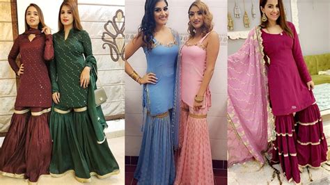 Buy sharara suit ki design - In stock