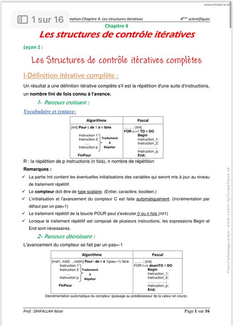 Image result for Structures Iteratives