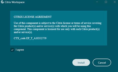Install Citrix Workspace 的图像结果
