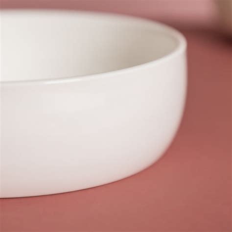 Serena Pearly White Round Serving Bowl 800 ml Online - Premium Serving ...