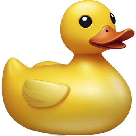 Luxury rubber duck emoji | AI Emoji Generator
