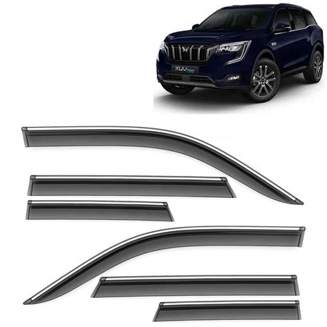 KINGSWAY® XUV 700 Side Door Visor Car Rain Guard Compatible with ...