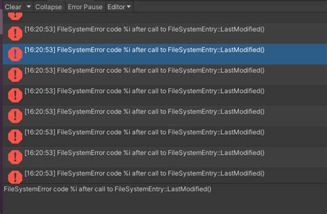 Image result for Unity Error System.io.filenotfound