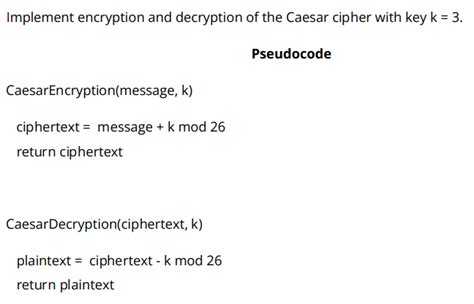 Image result for +Caesear Encryption and Decryption Method C