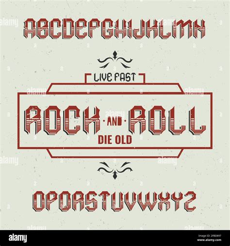 Rock And Roll Fonts