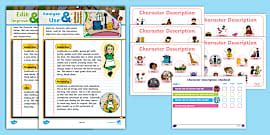 KS1 Analyse & Use/Edit & Improve Jack and the Beanstalk Play Script Extract