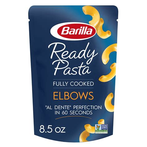 Buy Barilla Ready Pasta Fully Cooked Elbows Pasta, 8.5 oz Online at ...