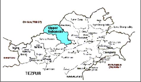 KVK Upper Subansiri : Map