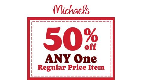 Michaels | 50% Off One Item | Crafts, Storage & More! :: Southern Savers