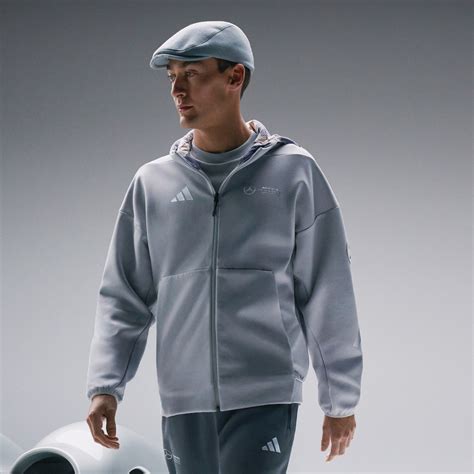 adidas Mercedes - AMG Petronas Formula One Team Silver Arrows Full-Zip ...