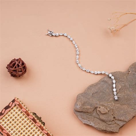 Multi-Shape Lab Diamonds Tennis Bracelet for Women – thesaffronstar