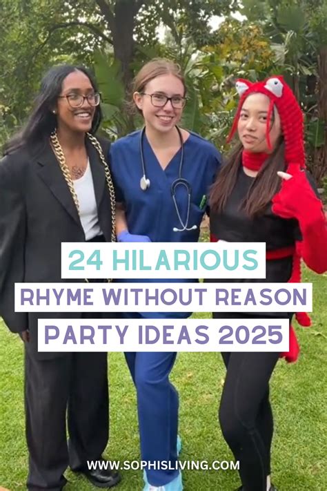 24+ Hilarious Rhyme Without Reason Party Ideas You'll Love | Funny ...